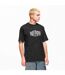 Mens Washed Out Logo T-shirt Black Daily Paper-3