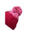 Bonnet apres rouge classique / rose vif Beechfield