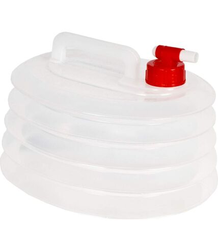 Trespass Squeezebox Water Carrier (6 Litres) (Clear) (One Size) - UTTP538