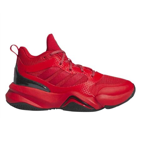 Childrens/kids Mahomes 2 Impact Flx Lace Up Trainers Team College Red Adidas