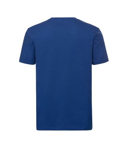 Russell Mens Authentic Pure Organic T-Shirt (Bright Royal)