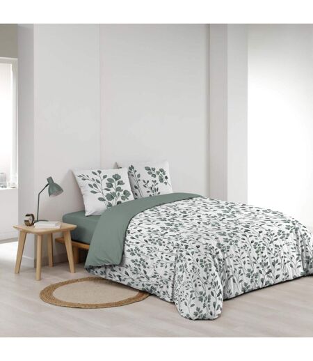 Parure de Lit 3 Pièces Maiwen 240x220cm Vert Sauge