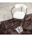 Tapis Design Uni Blanca 160x230cm Nougat-3