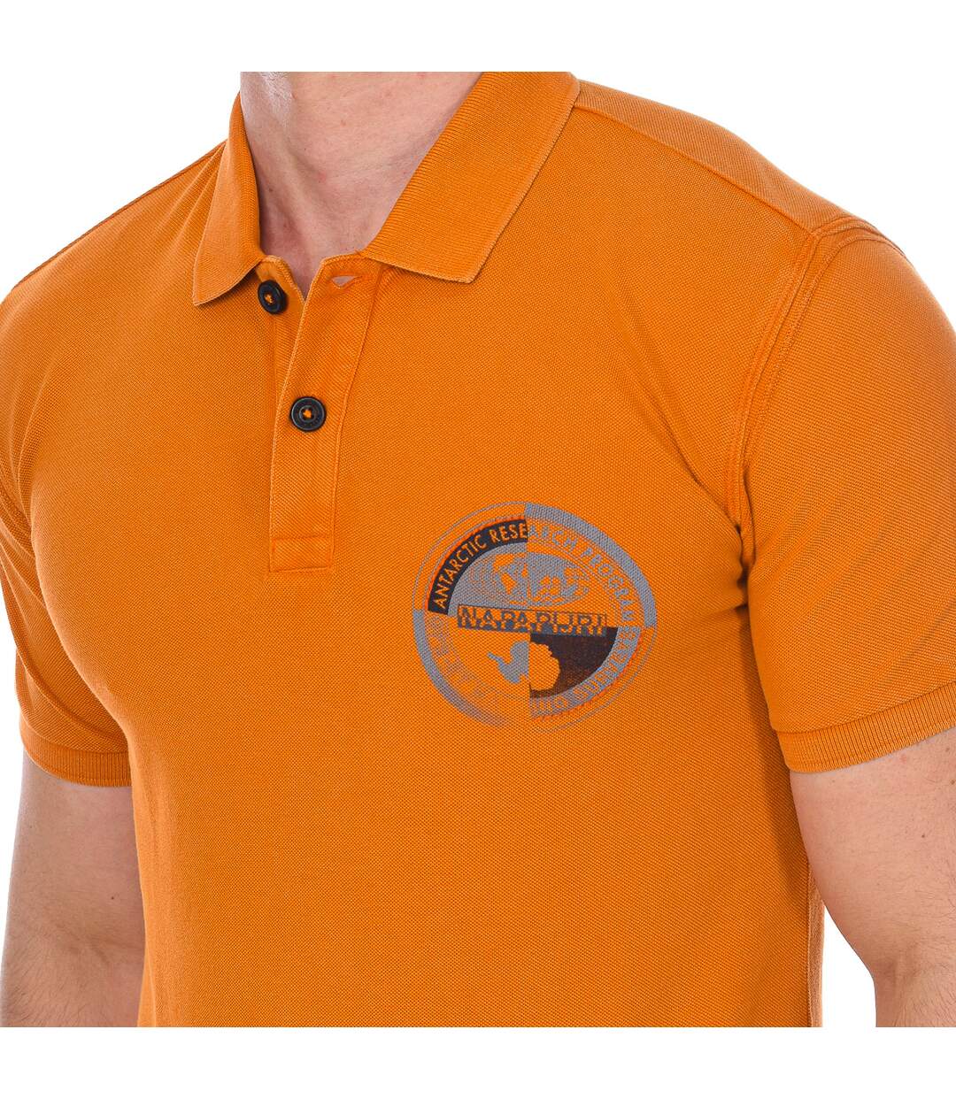 Eob Short Sleeve Polo with lapel collar NP0A4F68 man-2