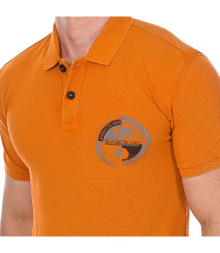 Eob Short Sleeve Polo with lapel collar NP0A4F68 man