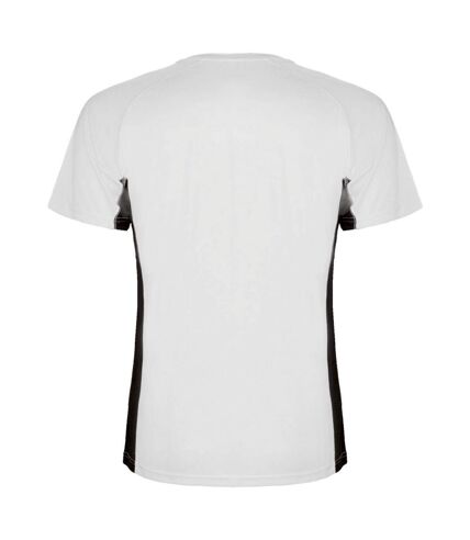 T-shirt shanghai homme blanc / anthracite Roly Roly