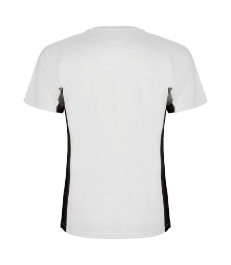 T-shirt shanghai homme blanc / anthracite Roly Roly