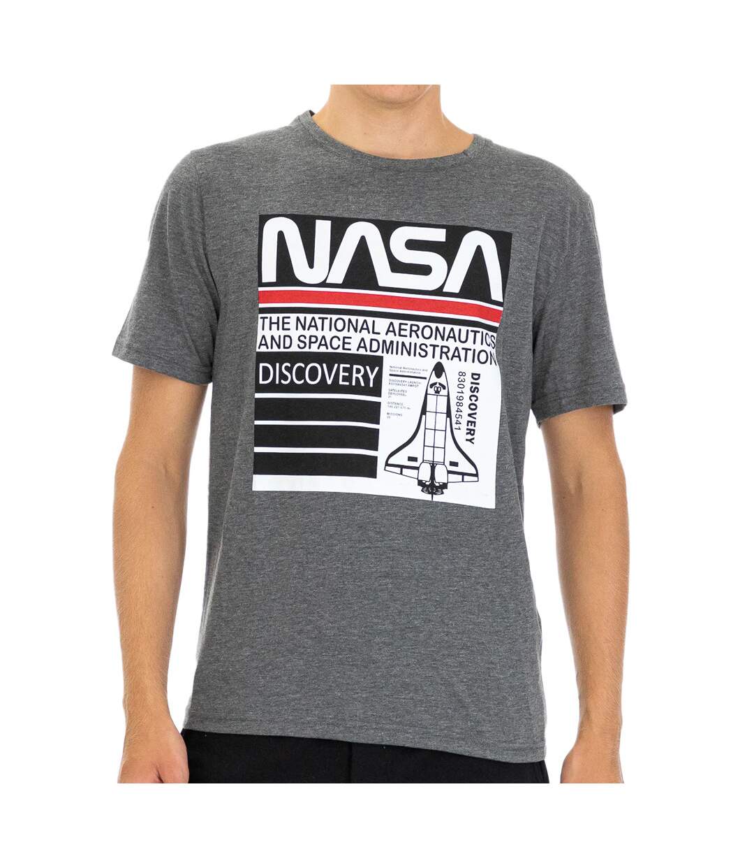 T-shirt Gris Homme Nasa 57T