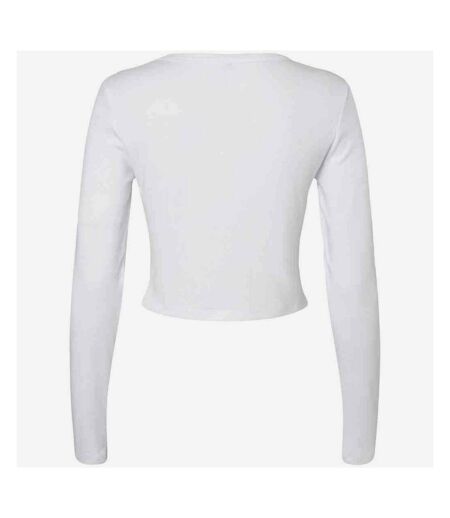 T-shirt femme blanc uni Bella + Canvas