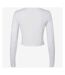 T-shirt femme blanc uni Bella + Canvas