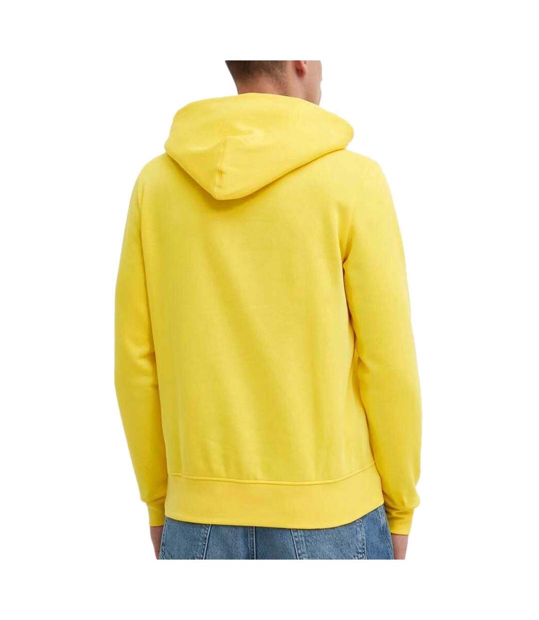 Sweat à capuche Jaune Homme Tommy Hilfiger Flag Logo - XS