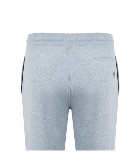 Pantalon De Jogging Motif/style Uni Homme Gris Chiné Chiné Firetrap