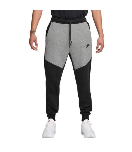 Mens Tech Fleece Joggers Black Grey Nike