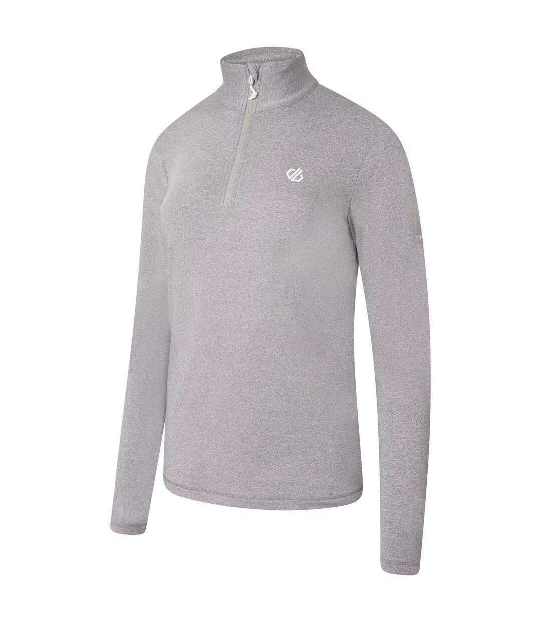 Womens/ladies Marl Lightweight Base Layer Top Ash Grey Marl Regatta-1