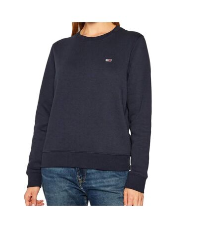 Sweat Marine Femme Tommy HilfigerRegular Fleece - M