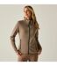 Veste Polaire Elzie Femme Marron Foncé Taupe Clair Regatta-1