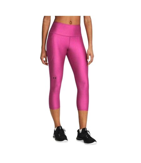 Legging Entraînement Capri Femme Rose Under Armour
