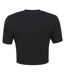 Haut Court Femme Noir Gris Pretty Boy Ugly World-2