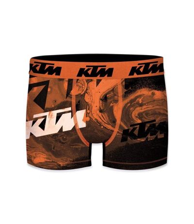 KTM Boxer Homme Microfibre MUD Orange Noir
