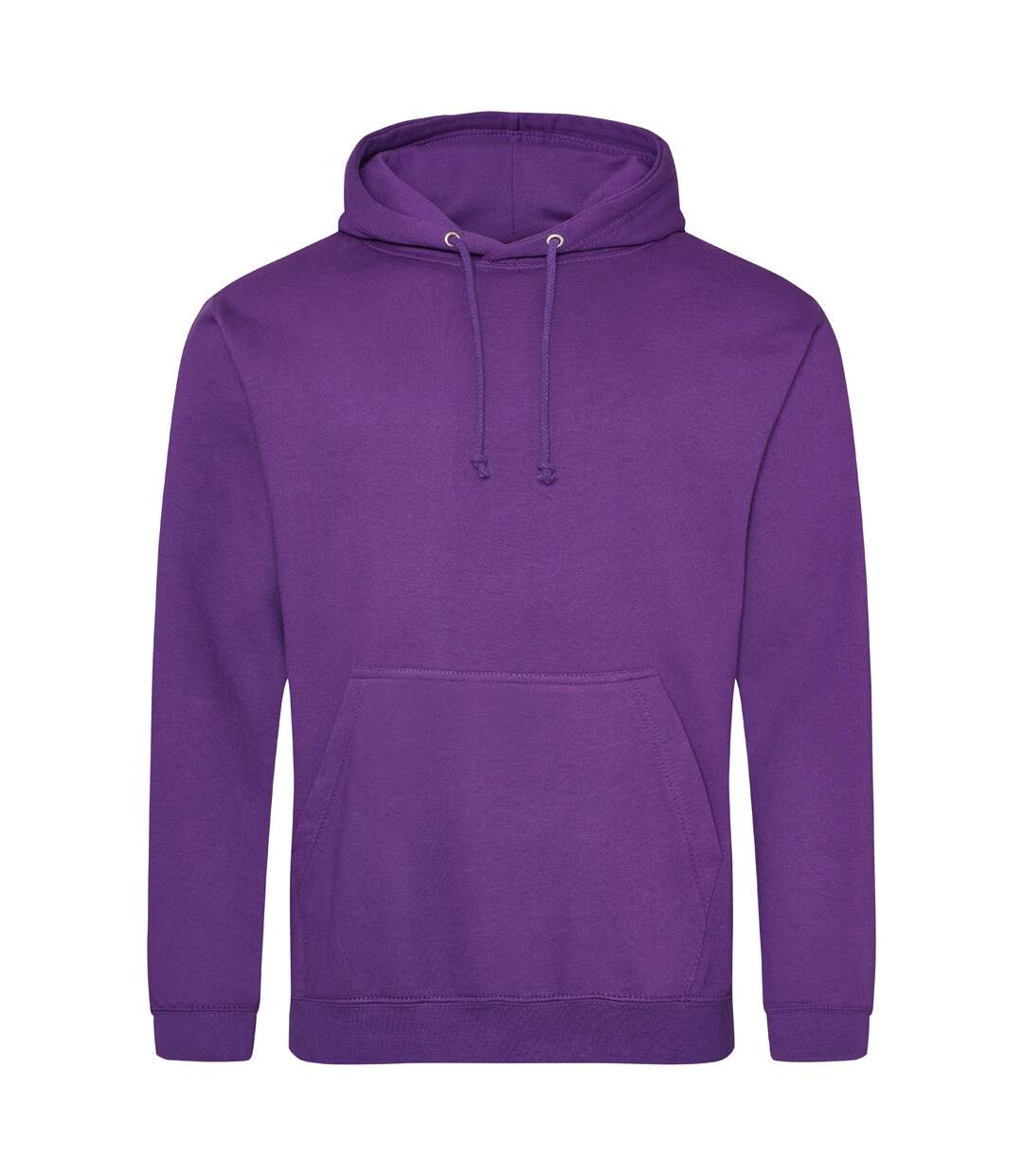 Sweat À Capuche College Adulte Violet Awdis-1