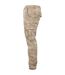 Pantalon De Jogging À Poches Homme Beige Camouflage Urban Classics-3