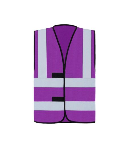 Gilet Haute Visibilité Hannover Adulte Violet Clair Korntex