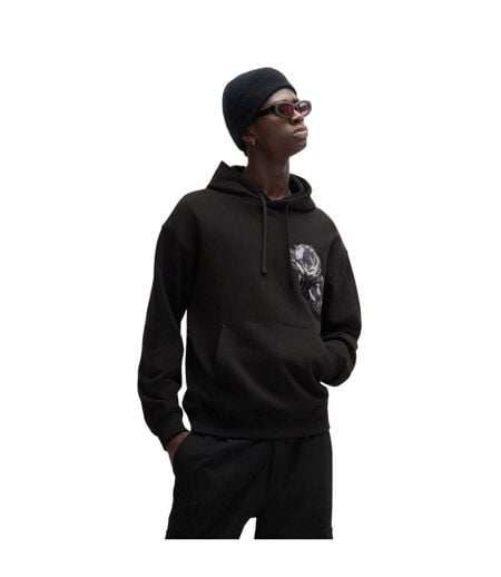 Sweat À Capuche Dirosehood Homme Noir Hugo