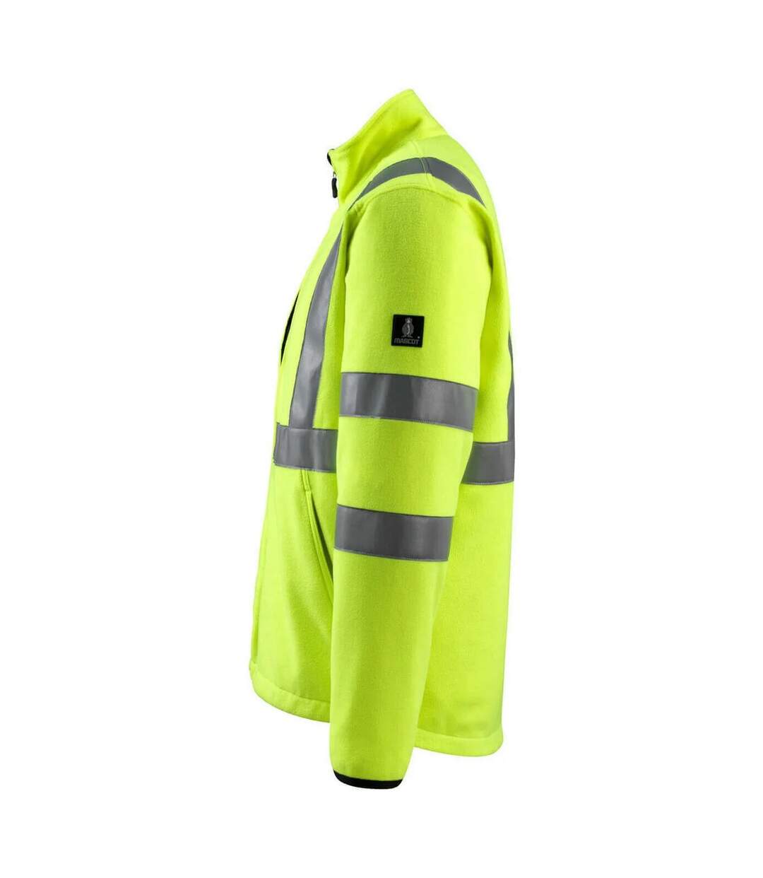 Veste Polaire Safe Light Mildura Homme Jaune Fluo Mascot-3