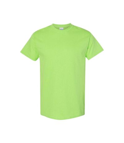 T-shirt Manches Courtes Homme Vert Clair Gildan