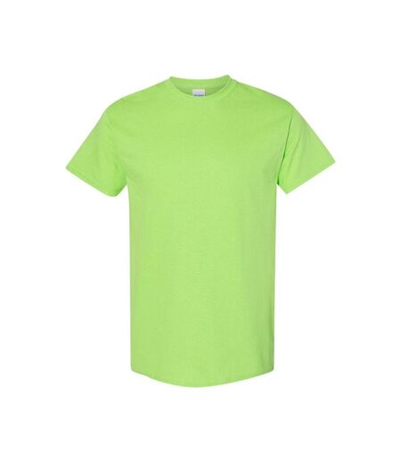 T-shirt Manches Courtes Homme Vert Clair Gildan