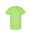 T-shirt Manches Courtes Homme Vert Clair Gildan-1