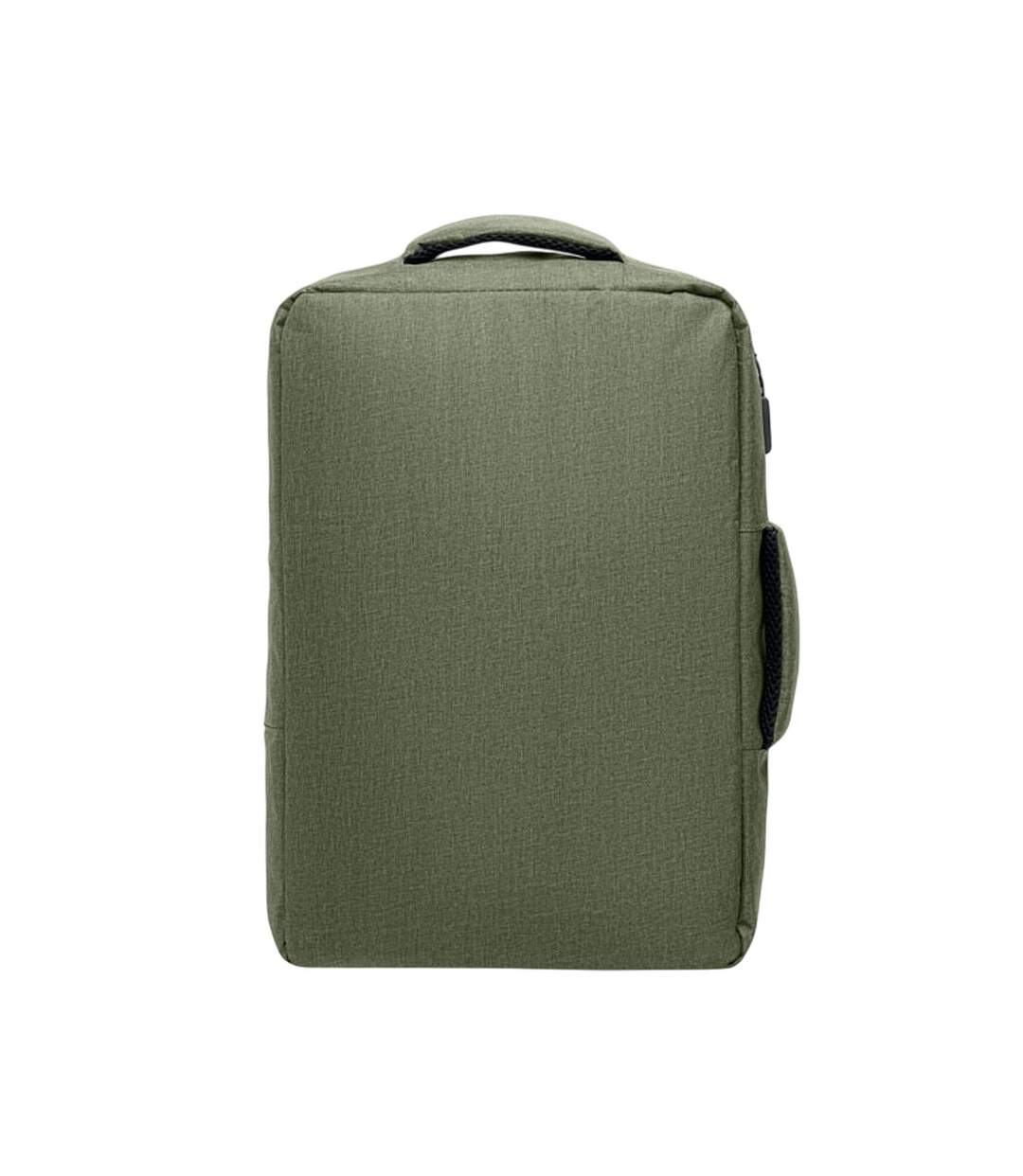 Laugar slim laptop backpack one size creamy green MidOcean-1