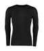 Warmtex T-shirt Thermique À Manches Longues Homme Noir GAMEGEAR-2