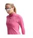 Haut Manches Longues Course À Pied Motif/style Swoosh Femme Rose Pâle Vif Nike-1