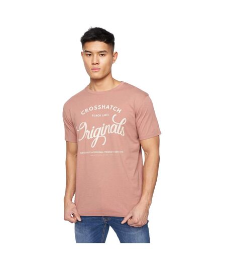 Pack Of 7  Mens Rapmoore Assorted Designs T-shirt  Multicoloured Crosshatch