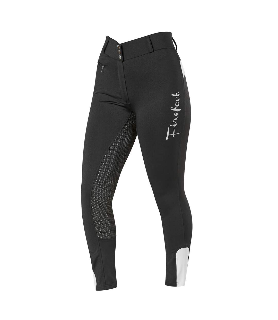 Pantalon d´équitation bankfield femme noir / lilas Firefoot