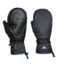 Unisex Adults Adarek Leather Ski Mitt Black Trespass-1