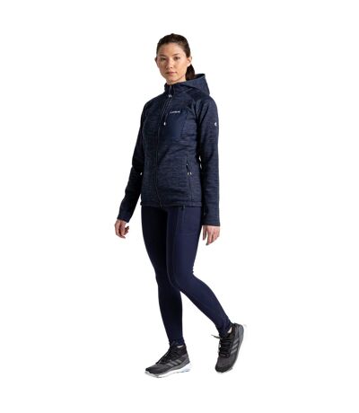 Womens/ladies Kiwi Pro Plain Leggings Blue Navy Craghoppers