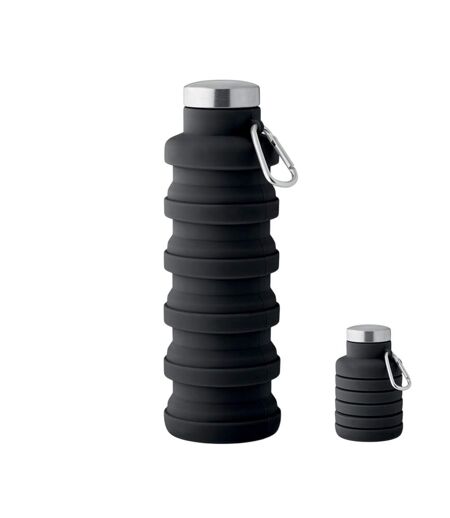 Kolapsi Collapsible 500ml Water Bottle One Size Black MidOcean