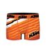 KTM Boxer Homme Microfibre GEO Orange Blanc