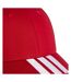 Casquette De Baseball Motif/style Logo Brodé Tiro Enfant Rouge Adidas-4