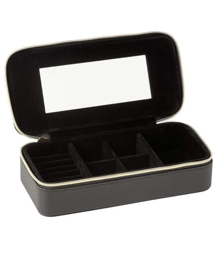 Boîte à Bijoux Avec Miroir Ericka 24cm Noir