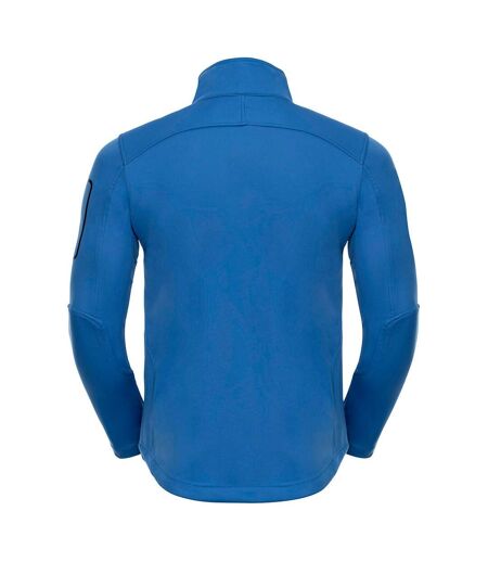 Russell Mens Sports Soft Shell Jacket (Azure Blue)