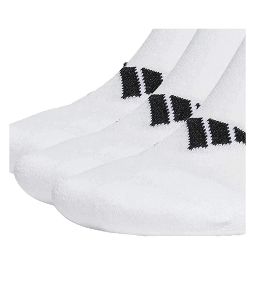 Lot de 3 paires de chaussettes blanc/noires homme adidas cush-2