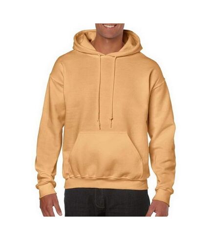 Sweatshirt à capuche unisexe jaune or Gildan