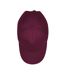 Casquette authentic adulte bordeaux Beechfield