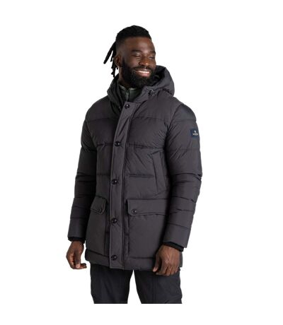 Mens Insulated Hooded Jacket Dark Iron Craghoppers