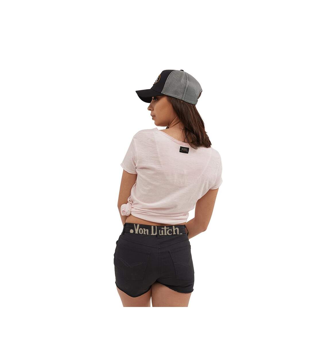 Short en toile femme en coton Spicy Vondutch-4