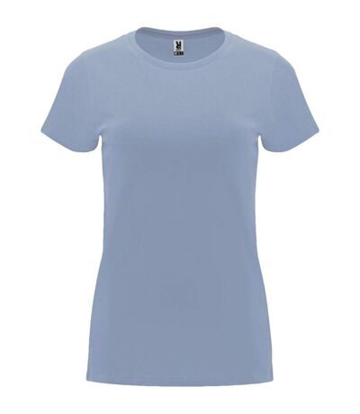 T-shirt capri femme bleu zen Roly Roly