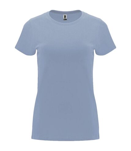 T-shirt capri femme bleu zen Roly Roly